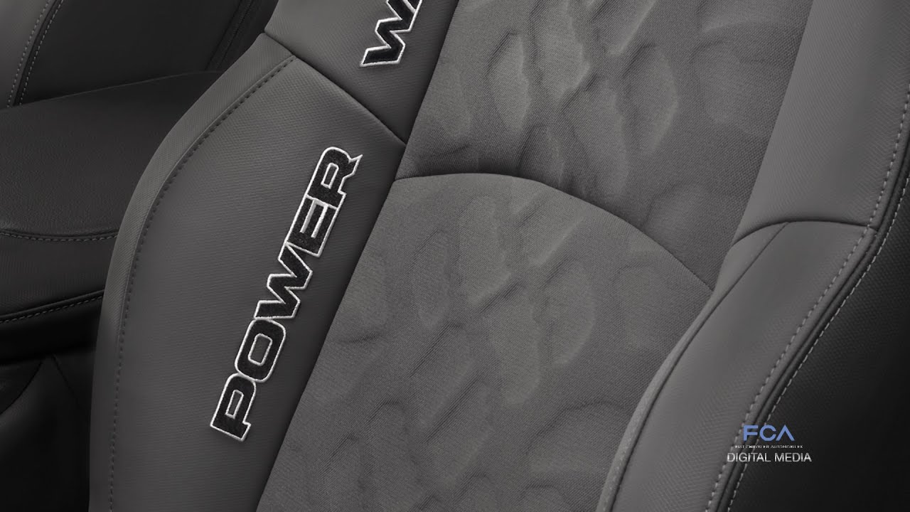 Ram Power Wagon Debuts Seat Tread Design YouTube