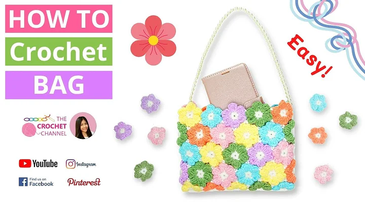 Create a Stunning Crocheted Flower Puff Bag with Ease