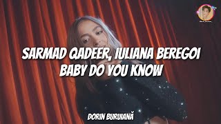 Sarmad Qadeer, Iuliana Beregoi, Supernova Muzic - Baby Do You Know ...