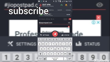 eut vpn ki setting for jio postpad