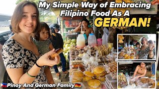 My German Wife Was Amazed By Our Traditional Filipino Food 'KAKANIN'.Pinoy And German Family!