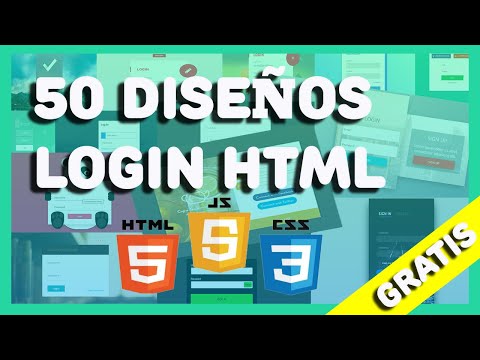 50 Diseños de LOGIN en HTML ?✅ Código Fuente (GRATIS) ⭐⭐⭐⭐⭐