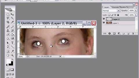 Removing Red Eye from An Image - Adobe Photoshop Video Tutorial