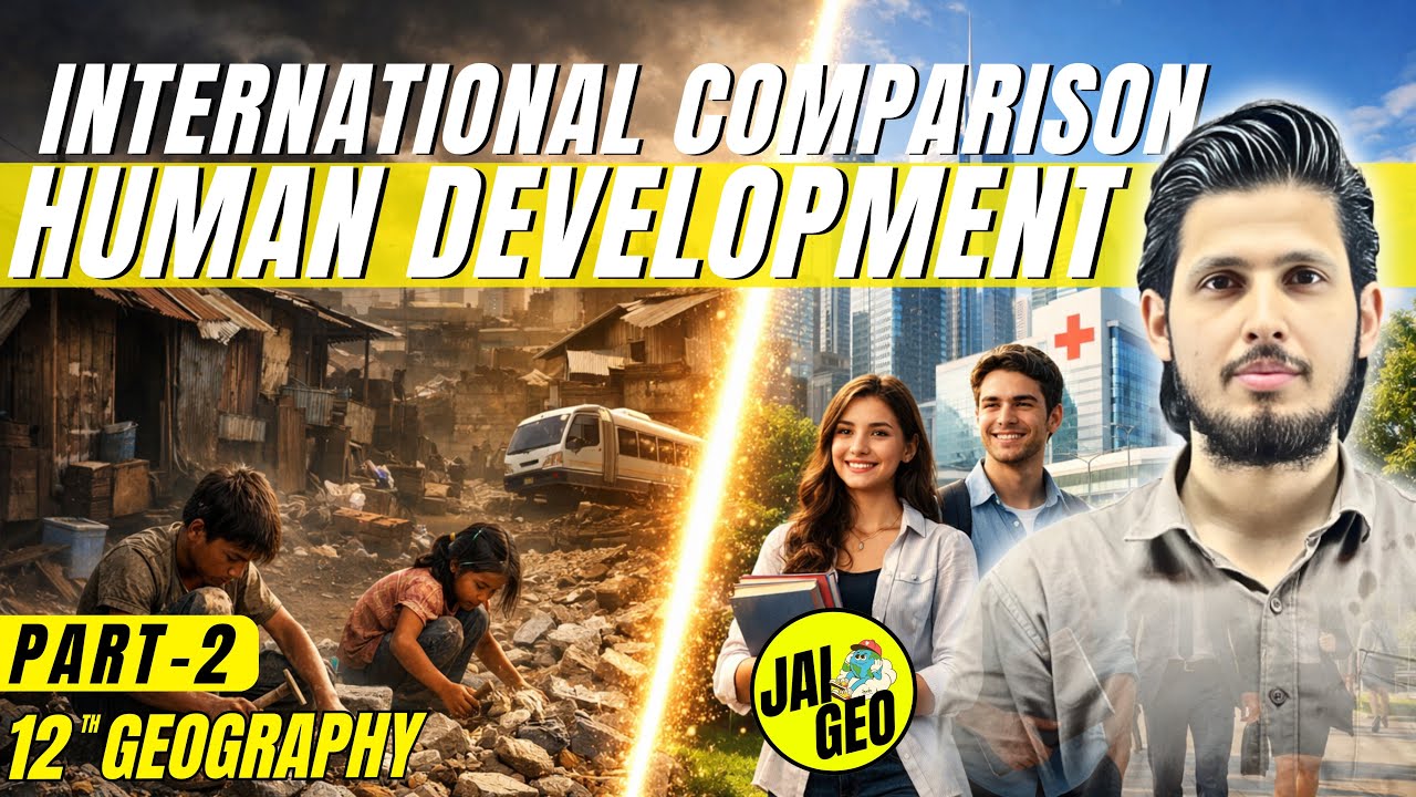 International Comparison of Human Development | Class 12 Geography ...