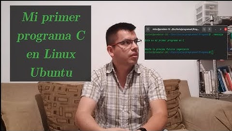 Primer programa en C con GCC y Ubuntu