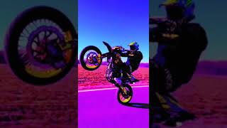 stunt style moto