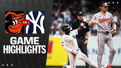 Orioles vs. Yankees Game Highlights (6/22/25) | MLB Highlights