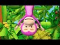 Five Little Monkeys | Kindergarten Nursery Rhymes for Children | Cartoons - Little Treehouse