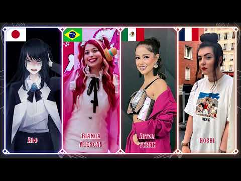 Ado, Bianca Alencar, Aitza Teran, Hoshi - 新時代 🇯🇵 Nova Era 🇧🇷 Nueva Era 🇲🇽 Nouvelle Ère 🇫🇷 [Mashup]