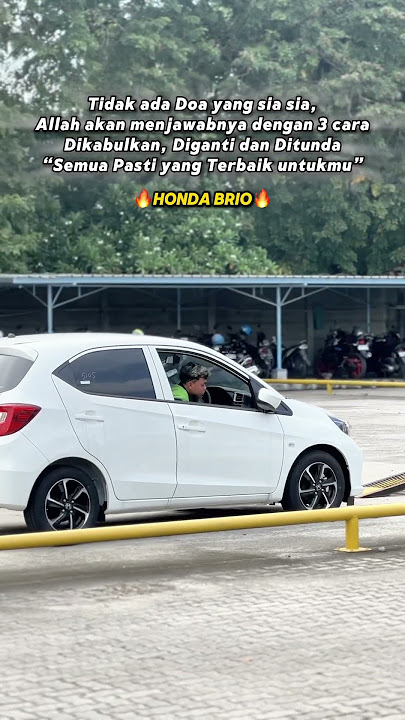 Honda Brio Satya E cvt Putih #brio #hondabrio #briosatya