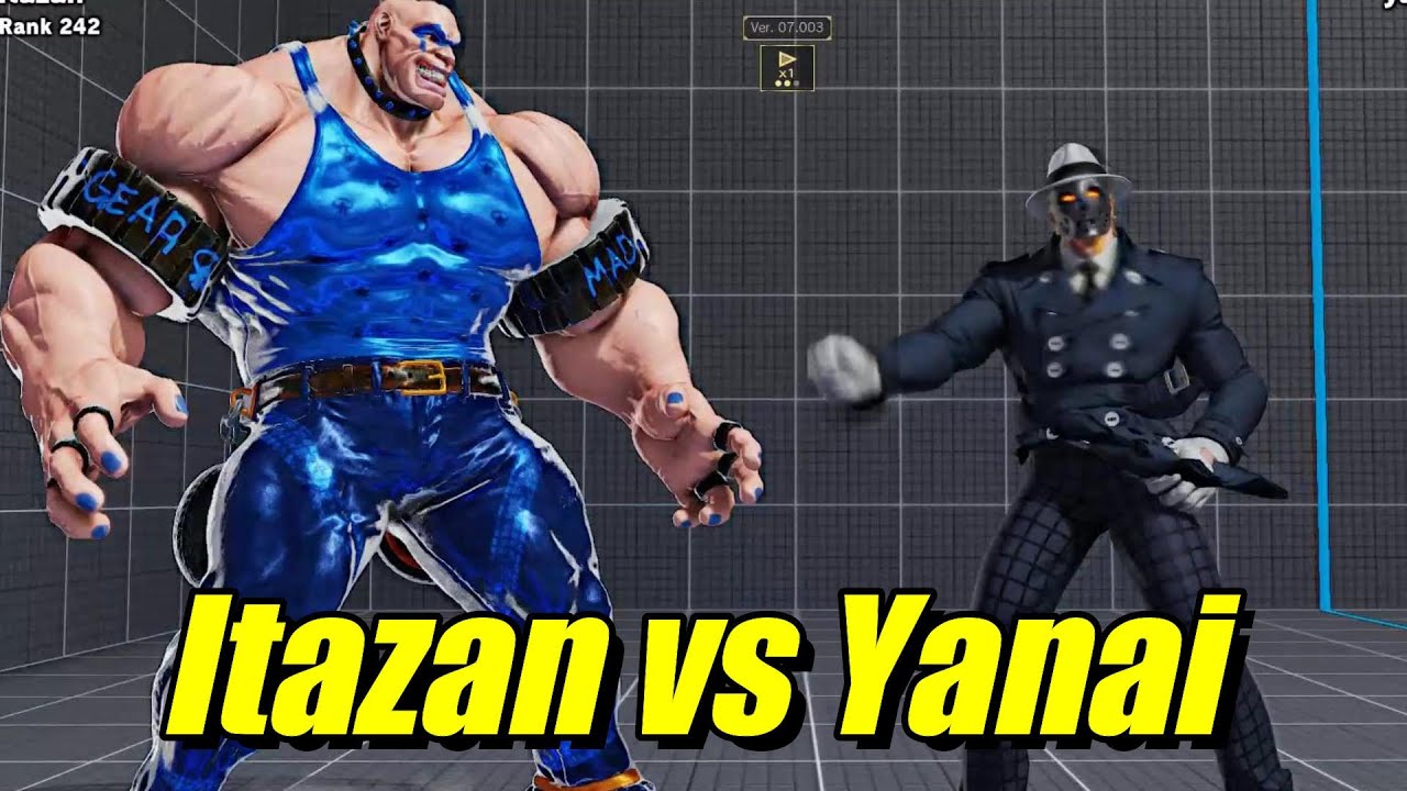Street Fighter V: Yanai (G) VS Itazan (Abigail)