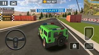 Android Gameplay 234- | Non Escapable Police Car Simulator |