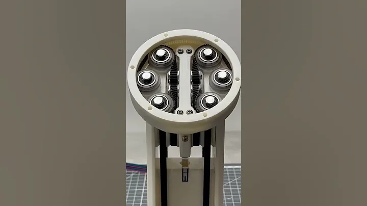 Robot wrist joint, timing belt differential #shorts