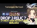 TrailBlaze 65 Drop 3 Relic ?? - Honkai Star Rail Indonesia