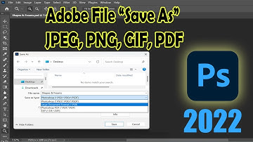 How to Save Adobe Photoshop File JPEG, PNG, GIF, PDF | Export Photoshop 2022 JPEG, PNG, GIF, PDF