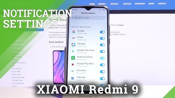 How to Personalize Notifications in XIAOMI Redmi 9 – Manage Notifications