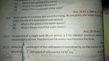 10 Physics numerical 10.9