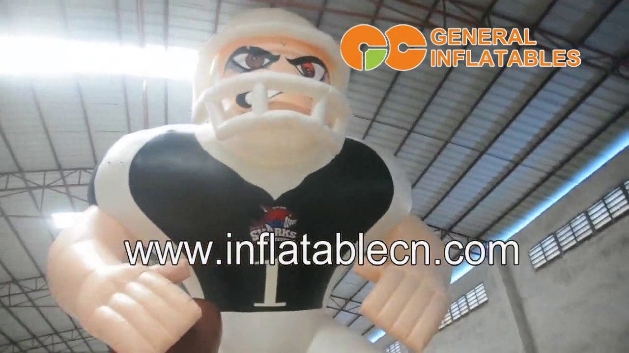 partynextdoor American football inflatable tent