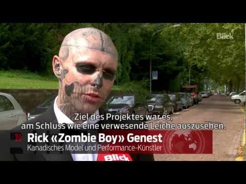 Video: Rick Genestin synkät tatuoinnit - järkyttävä show-bisneshahmo