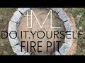 1 Hour DIY Fire Pit | Build a Fire Ring With The Making Life