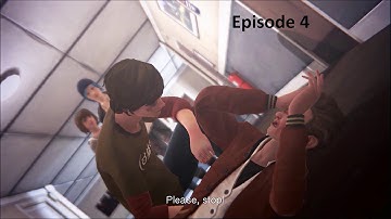 Life is Strange - Episode 4 - Dark Room - Evil Choices - Frank is shot and Nathan is beaten