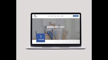 Moving Company Website Template Wordpress