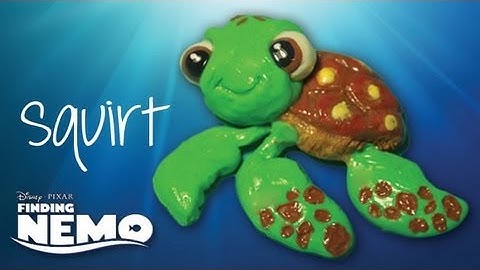 Pixar Collab: Squirt Clay Tutorial
