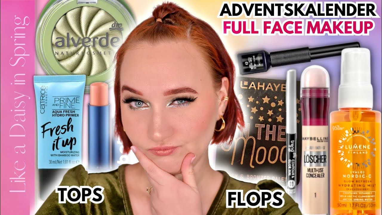 Was kann der Inhalt wirklich? ADVENTSKALENDER im TEST | Full Face Tops und Flops LikeADaisyInSpring