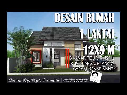  Desain  Rumah  Lebar  Muka 9  Meter 