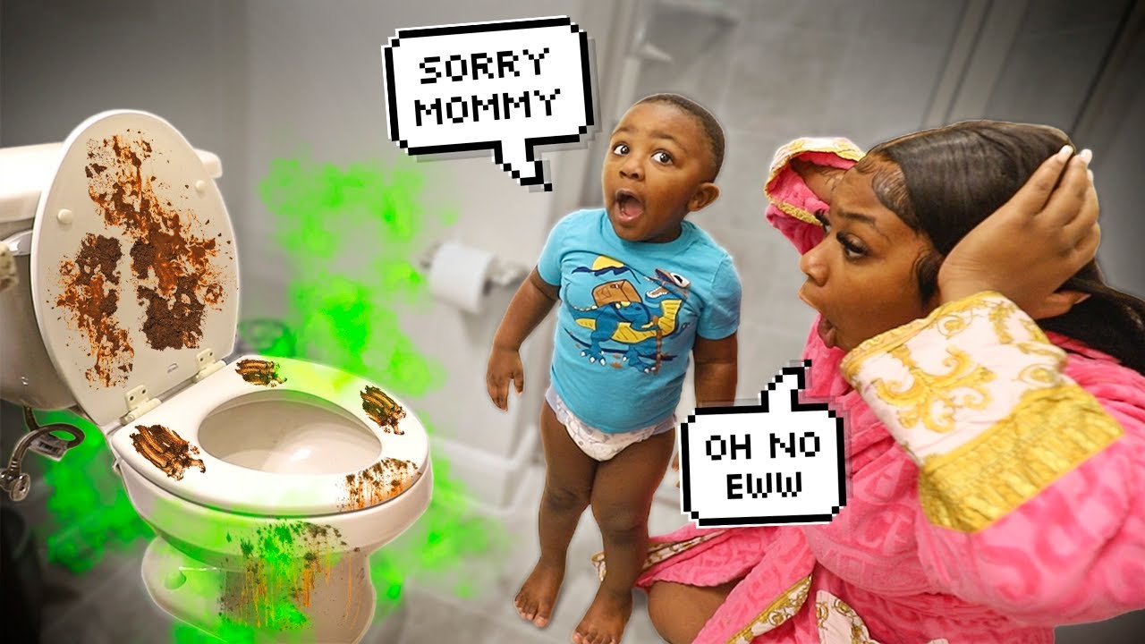 POTTY TRAINING MY 2 YEAR OLD SON KASEN **BAD IDEA** VLOGMAS DAY 8