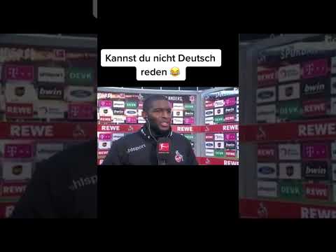 Lustiges Fußball Interview