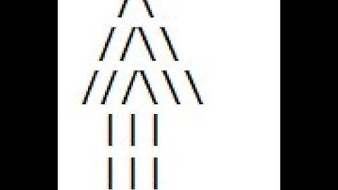 Printing Christmas Tree in JAVA