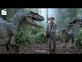 Jurassic Park III: Cornered by raptors and rescue (HD CLIP)