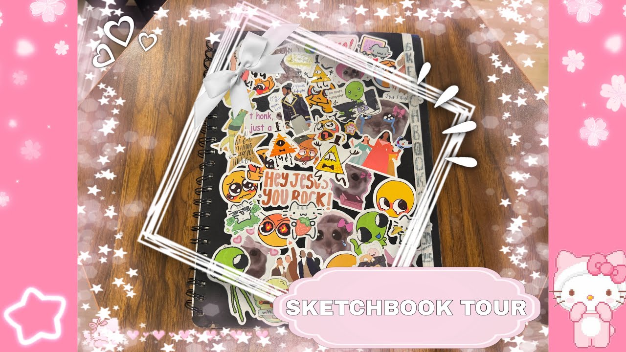 🩷 Sketchbook tour #2 🩷 - YouTube