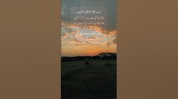Quran 🎧🫀سوره المسد #qran #قران #القرآن_الكريم #تلاوة_خاشعة #quran #سورة_المسد