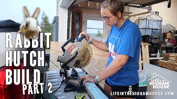 Rabbit Hutch Build Part 2