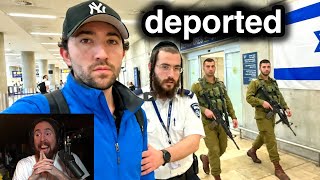 Israel just banned him..