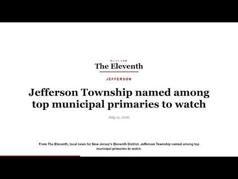 Jefferson Township named among top municipal primaries to watch