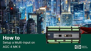 How to configure a multi-input on AGC-4 Mk II