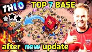 Th10 War Base With Link Best Th10 Anti 3 Star War Base 2025 Coc Th10 Cwl Base After Update