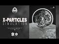 Kromatix2 - X-Particles Simulation - Octane Render,Cinema 4d