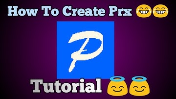 HOW TO MAKE PRX FILE FOR POSTERN [TUITORIAL]