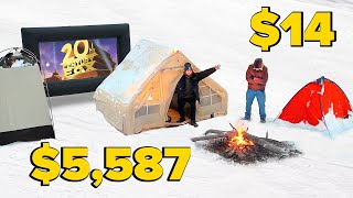 We Tested Expensive VS Cheap Winter Camping by ODS 254,398 views 4 months ago 25 minutes