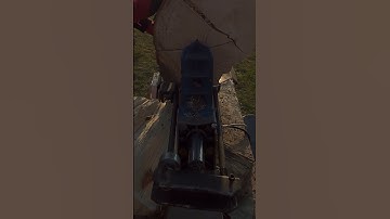 Satisfying Wood Splitting ASMR with Hydraulic Splitter 🌲💥 (Oddly Relaxing!)