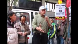 Represión en El Tabacal: escrache a Casa de Salta en Buenos Aires