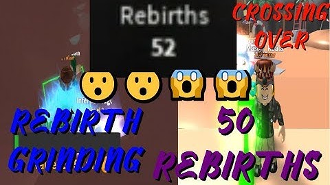 Rebirth Grinding & Crossing Over 50 REBIRTHS?!?!?! | Roblox Mining Simulator