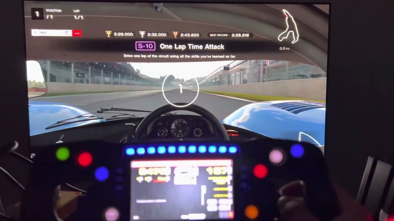 GT 7 with Simucube 2 Pro, Rexing Mayris, Heusinkveld Ultimates and telemetry demo. GIMX w/ Drivehub.