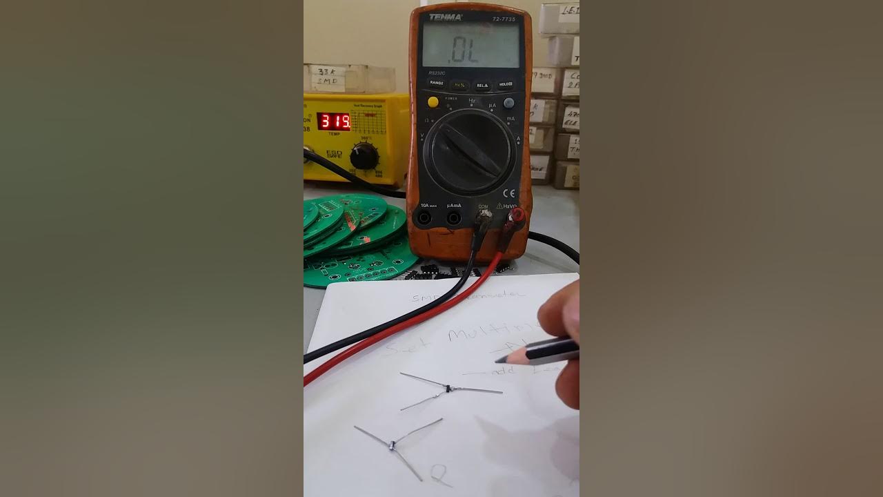 How to Check SMD transistor Using Multimeter YouTube