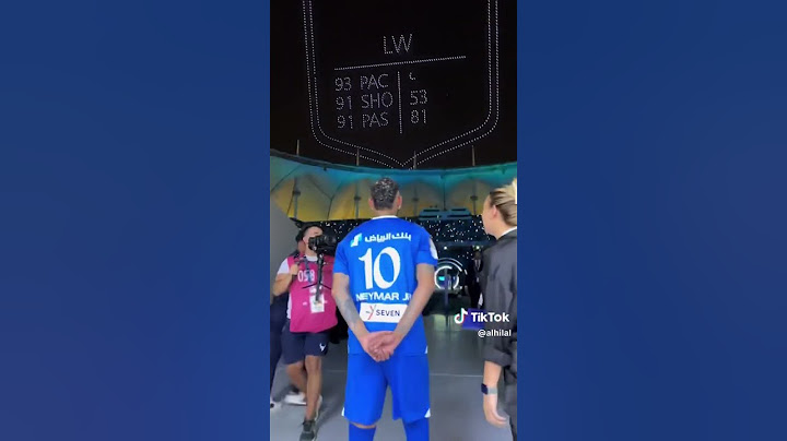 Veja reação do Neymar assistindo show de drones de sua apresentação Al Hilal #alhilal