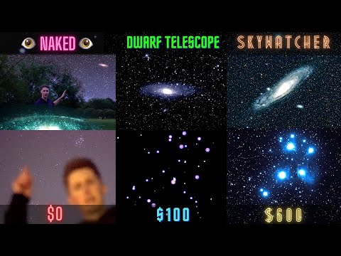 What YOU Can SEE Through a $0, $100 and an $600 Telescope / Camera! ?✨?